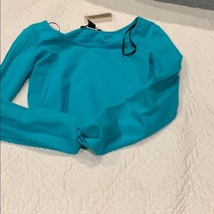 Forever 21 mid drift shirt